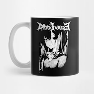 Dead Inside Metal Anime Mug